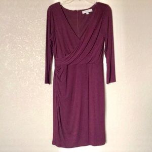 Ann Taylor LOFT faux wrap dress